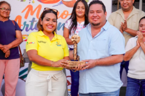 Presentan muestra Mano Artesanal, en la Expo Fiesta Lázaro Cárdenas 2026