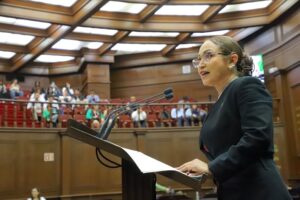 Itzé Camacho posiciona agenda social en Michoacán desde el Congreso